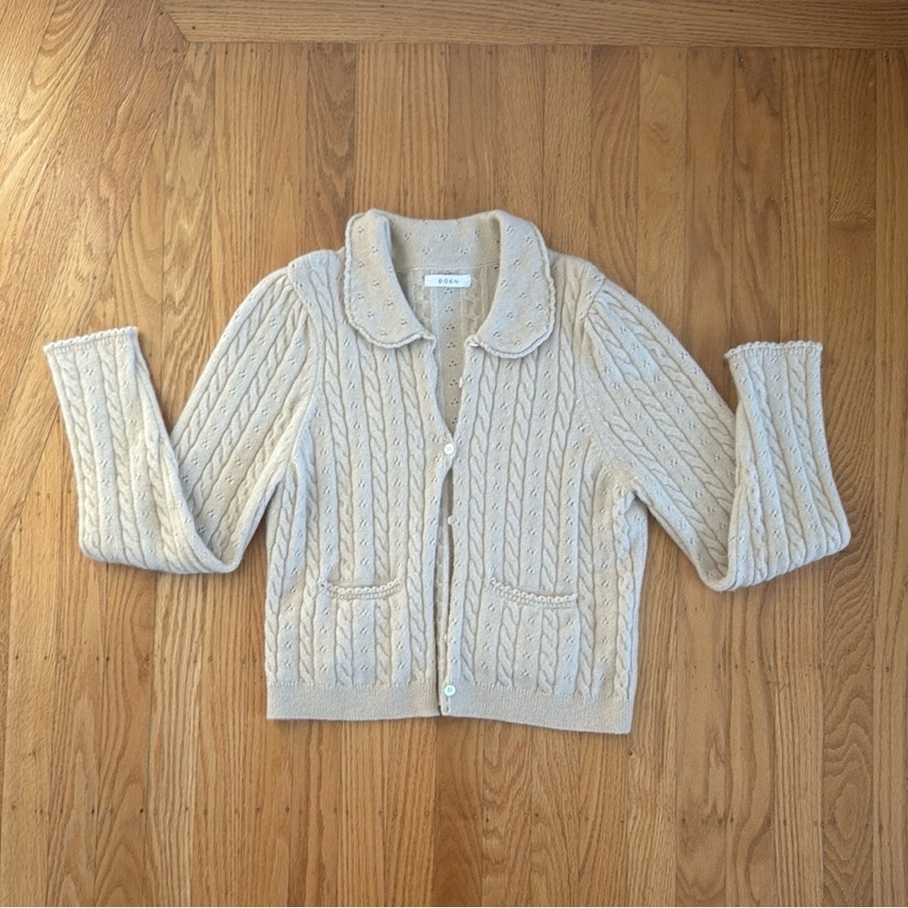 Doen Posey Cardigan Sweater - Cream